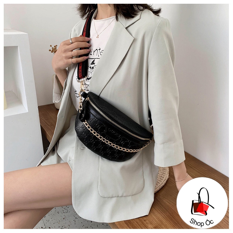 (HÀNG MỚI) Túi bao tử đeo hông da cao cấp siêu hot E282 | BigBuy360 - bigbuy360.vn