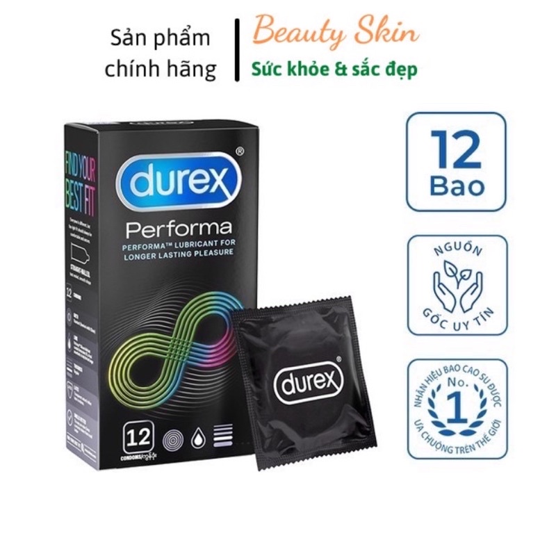 Bao Xao Su Durex Kéo Dài Thời Gian Durex BCS Performa