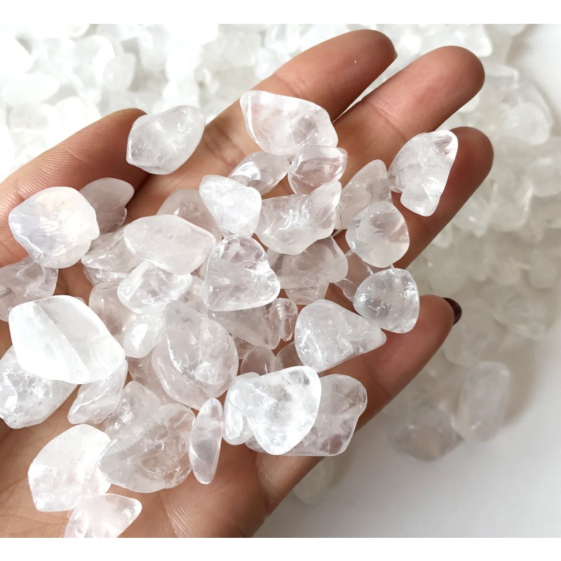 01 kg Đá TA màu trắng vụn