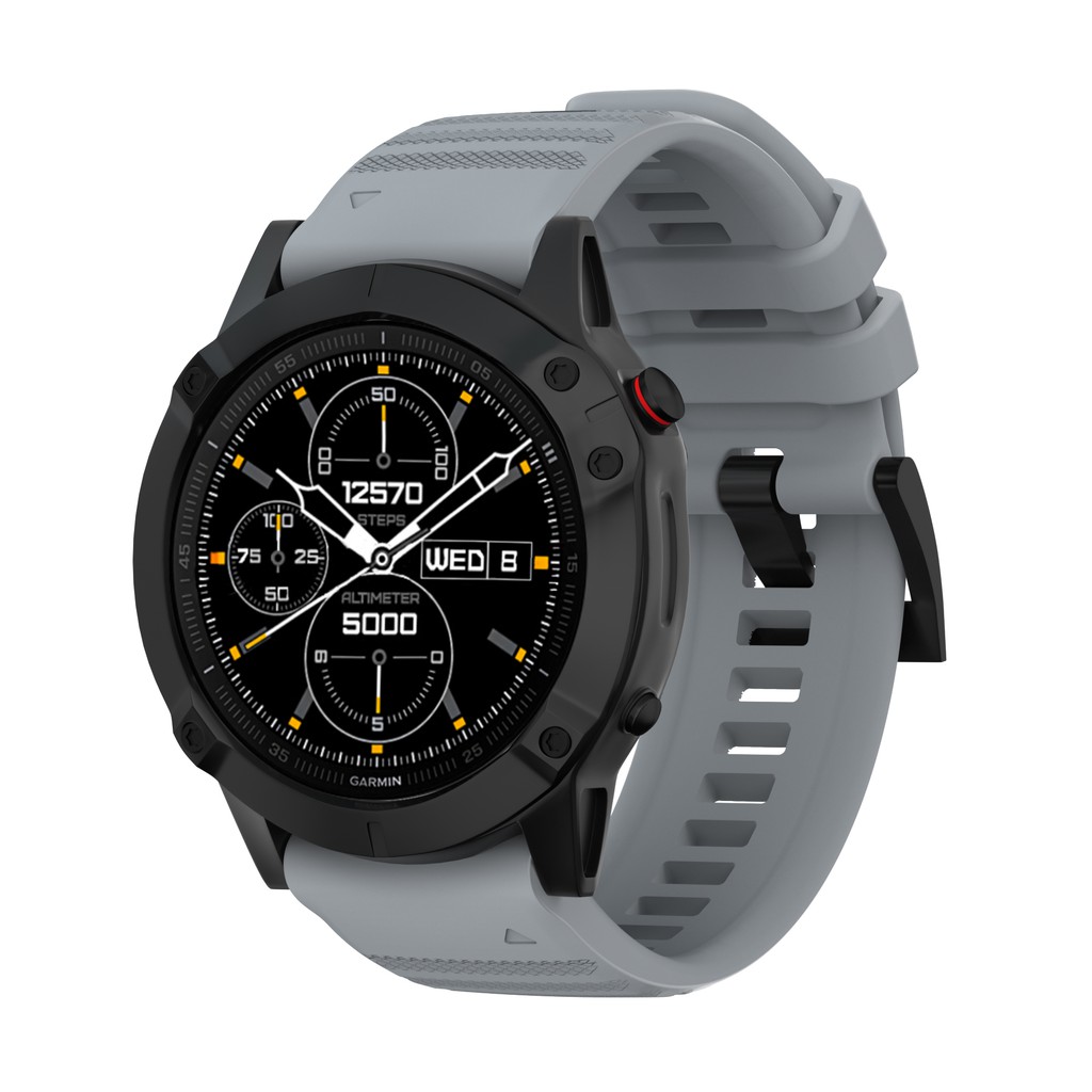 Dây Đeo Thay Thế Bằng Silicone Cho Đồng Hồ Thông Minh Garmin Fenix 6/fenix 5 Plus/Forerunner 935/945 22mm