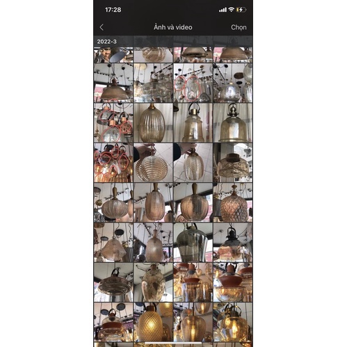 Đèn thả treo đơn