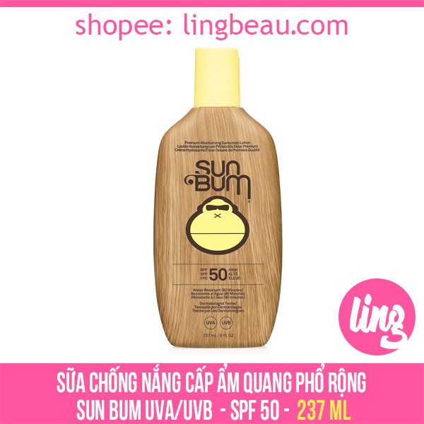 HSD 05/2024 - Lotion chống nắng cấp ẩm quang phổ rộng Sun Bum UVA/UVB  - SPF 50