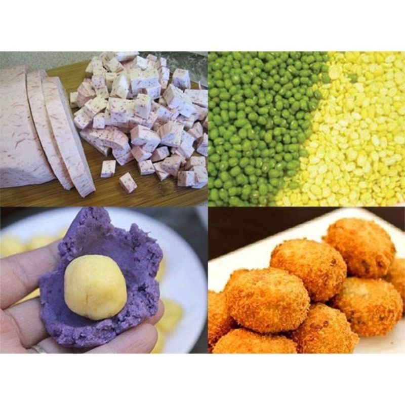 Bánh khoai môn lệ phố❤NOWSHIP❤hộp 300gr 12 viên. BÁNH KHOAI LANG LỆ PHỐ NHÂN ĐẬU XANH LOẠI NGON trong dẻo ngoài giòn