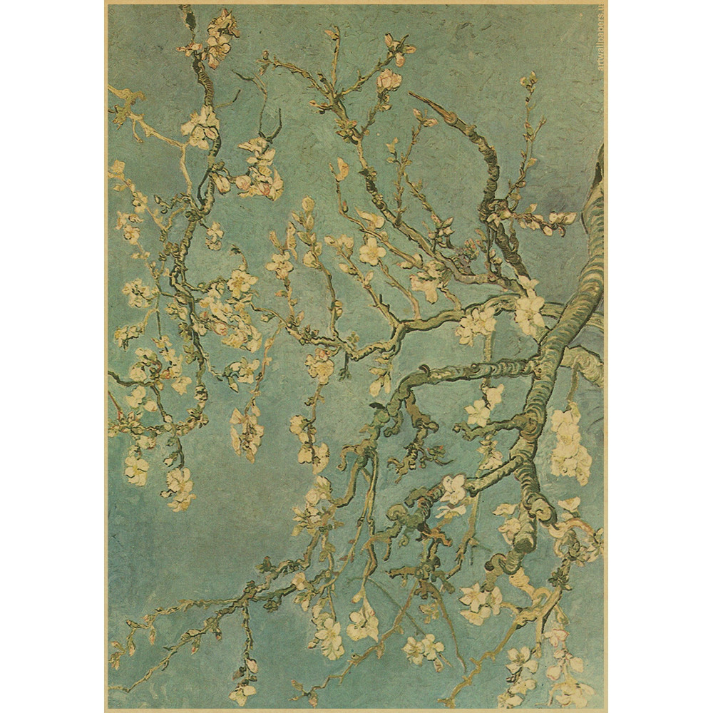 Bán chạy Poster tranh sơn dầu Van Gogh nổi tiếng / Áp phích người hâm mộ cộng đồng quê /bar | BigBuy360 - bigbuy360.vn