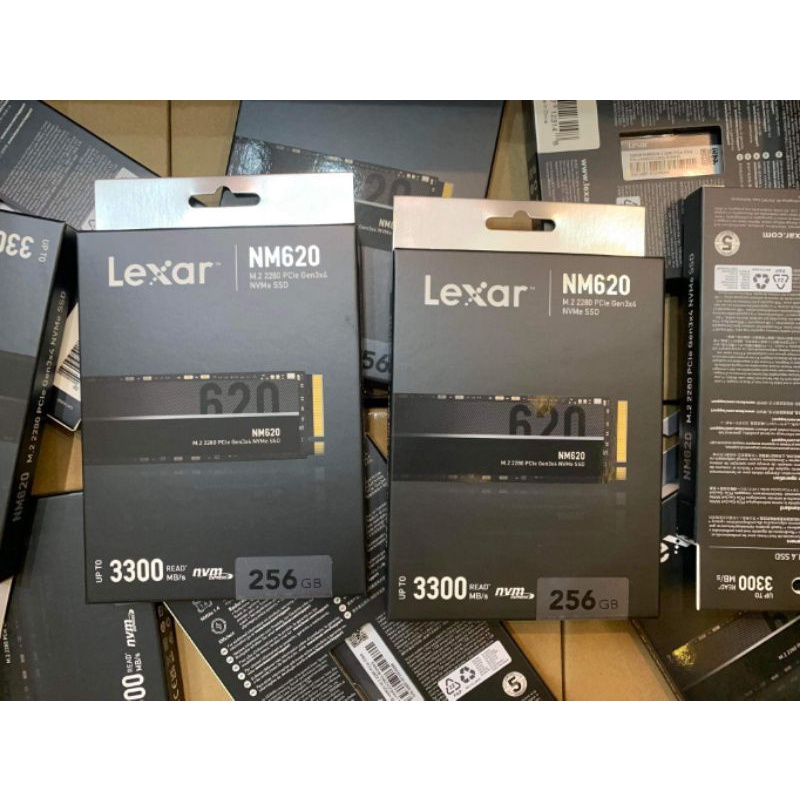 Ổ cứng SSD M2 PCIe Lexar NM620 256GB 512GB NVMe 2280 Gen 3x4- Bảo hành 3 năm