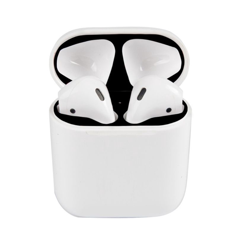 Set 2 Cặp Miếng Dán Chống Bụi Bảo Vệ Hộp Sạc Airpods 1 / 2