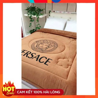 Chăn nỉ nhung thương hiệu Versace nhiều màu