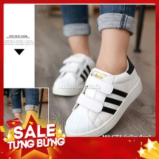 Giày thể thao cho bé trai bé gái kiểu sọc das cá tính GT1 - Siêu HOT