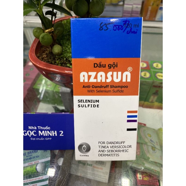 ✅ [Chính Hãng] [Sạch gàu hết ngứa] Dầu gội sạch gàu, hết ngứa Azasun_ 120ml