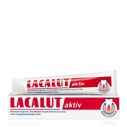 Kem đánh răng lacalut đỏ