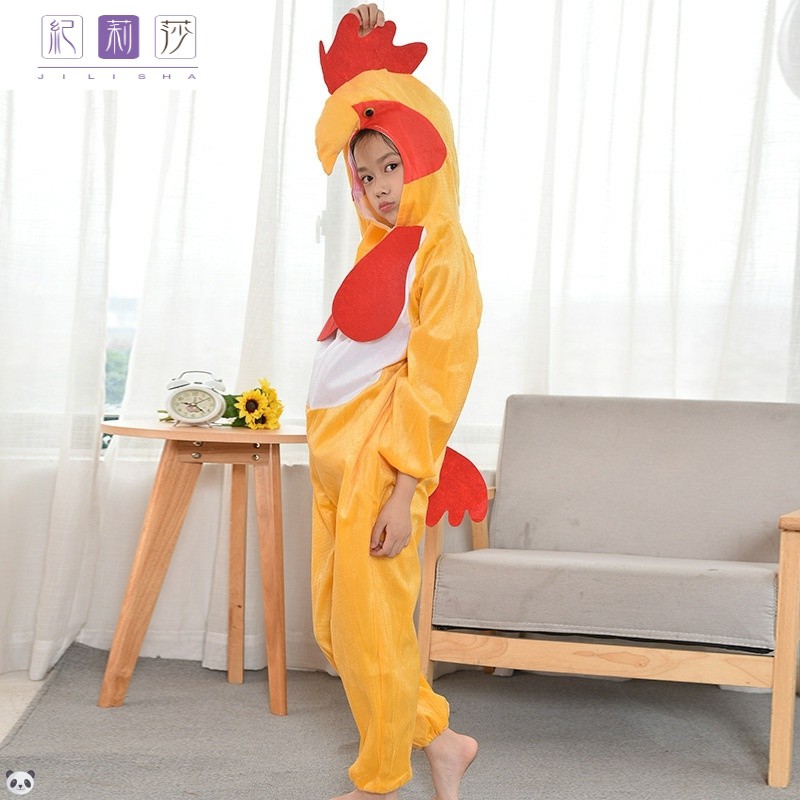 Bộ Đồ Hoá Trang Con Gà Trống Cho Trẻ Em và Người Lớn, trang phục hóa trang các con thú trong 12 con giáp