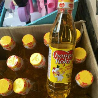 Dầu ăn Happi koki 400ml