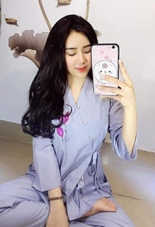 Bà Lai nhật sen vẽ kate