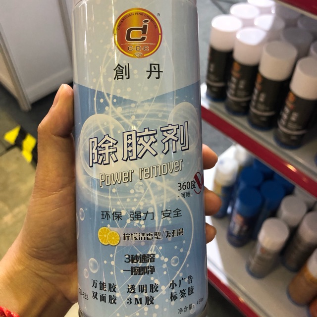 nước tẩy rửa nhãn tem
