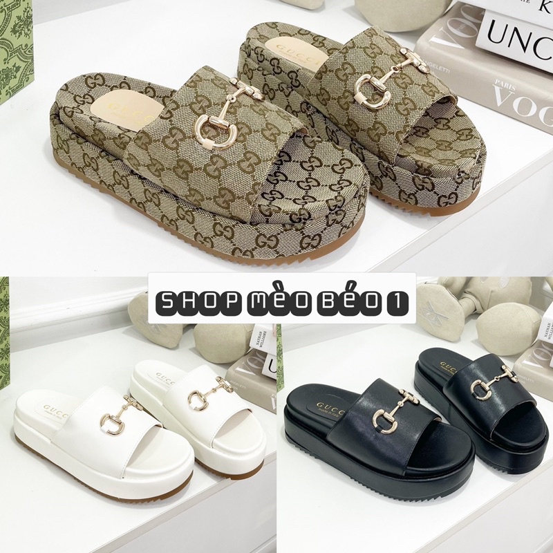 Dép gc khoá ngang đế bằng fullbox