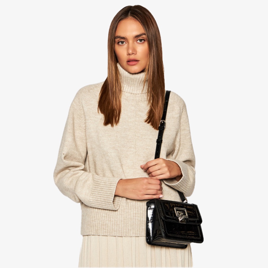 Túi Nữ FURLA Villa Mini Crossbody Vitello St Maxi Cocco