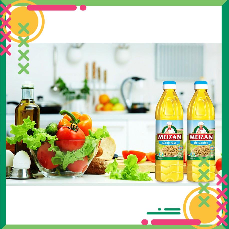 Dầu đậu nành Meizan 1L