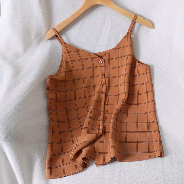 Áo 2 Dây Caro Nhiều Màu | BigBuy360 - bigbuy360.vn