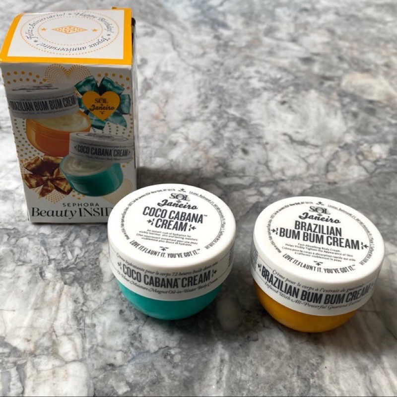 Set kem dưỡng da mini Sol De Janeiro