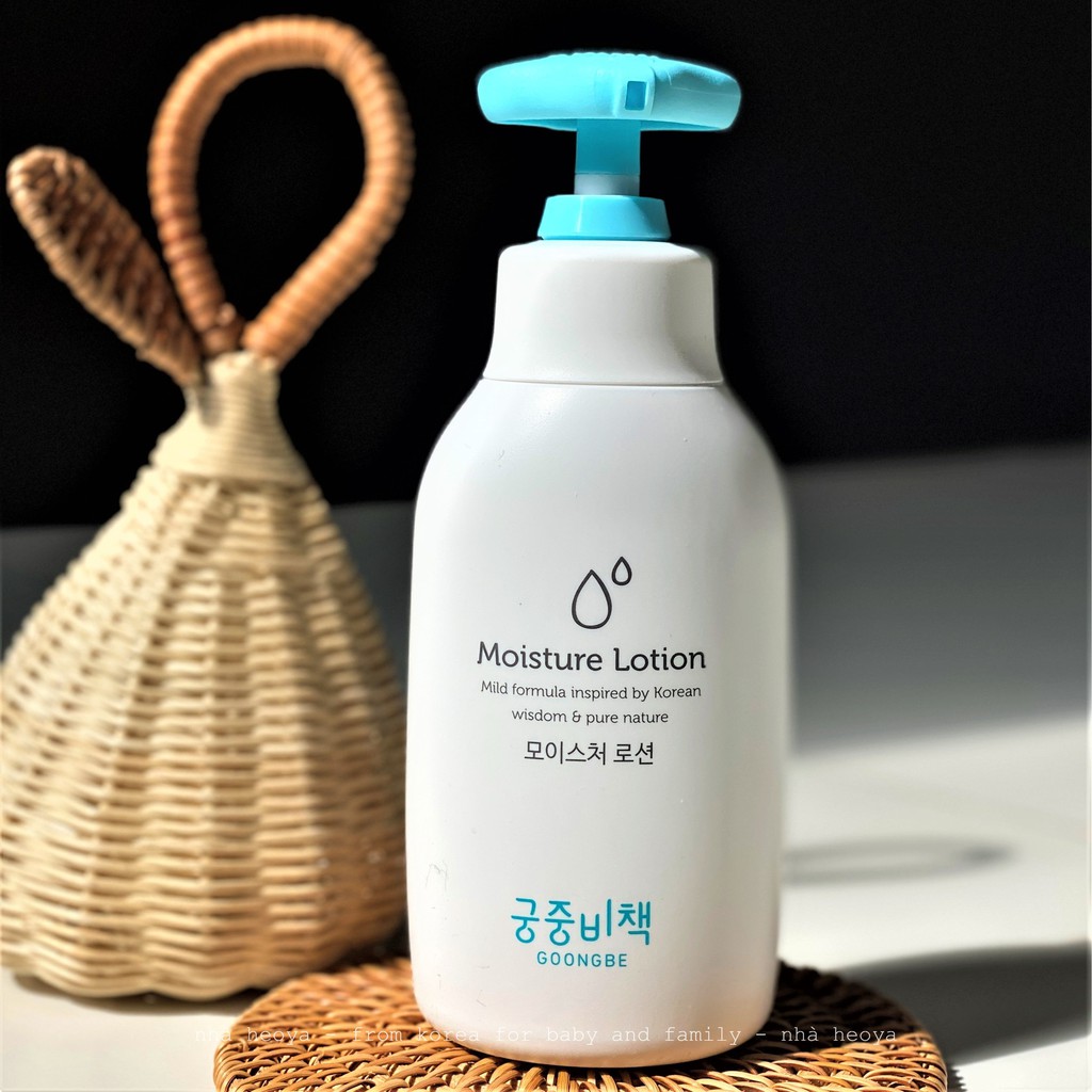 SỮA DƯỠNG DA GOONGBE MOISTURE LOTION CHO BÉ 250ML HÀN QUỐC