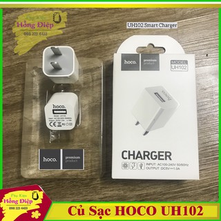 Củ Sạc Hoco 5V-1A UH102 Chính Hãng