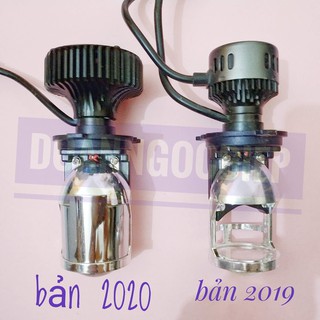 Đèn led bi cầu mini lắp mọi loại xe máy