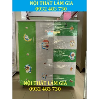 Tủ nhựa Đài Loan trẻ em màu xanh lá HCM