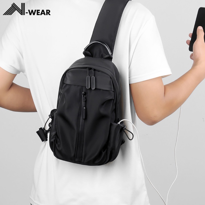 Túi đeo chéo nam cao cấp cỡ lớn Hàn Quốc chống nước, Túi nam đeo chéo đi học, đi chơi, dã ngoại TD1930