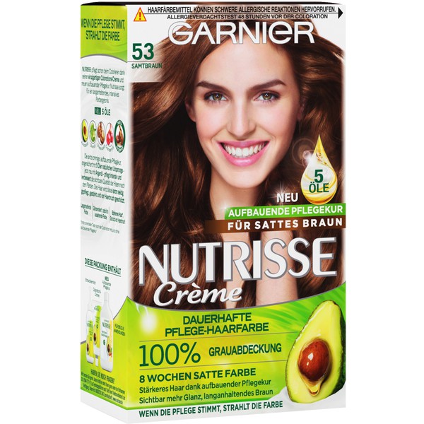 Thuốc nhuộm tóc garnier nutrisse creme Đức