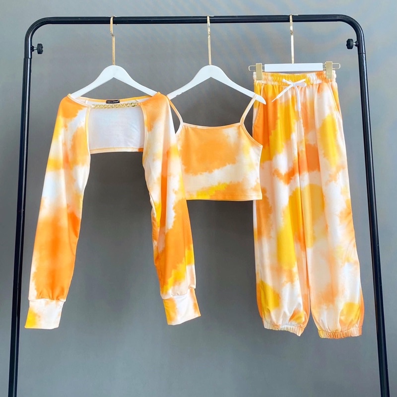 Cả Set Loang Màu Ảnh Thật(Set 3 Món)