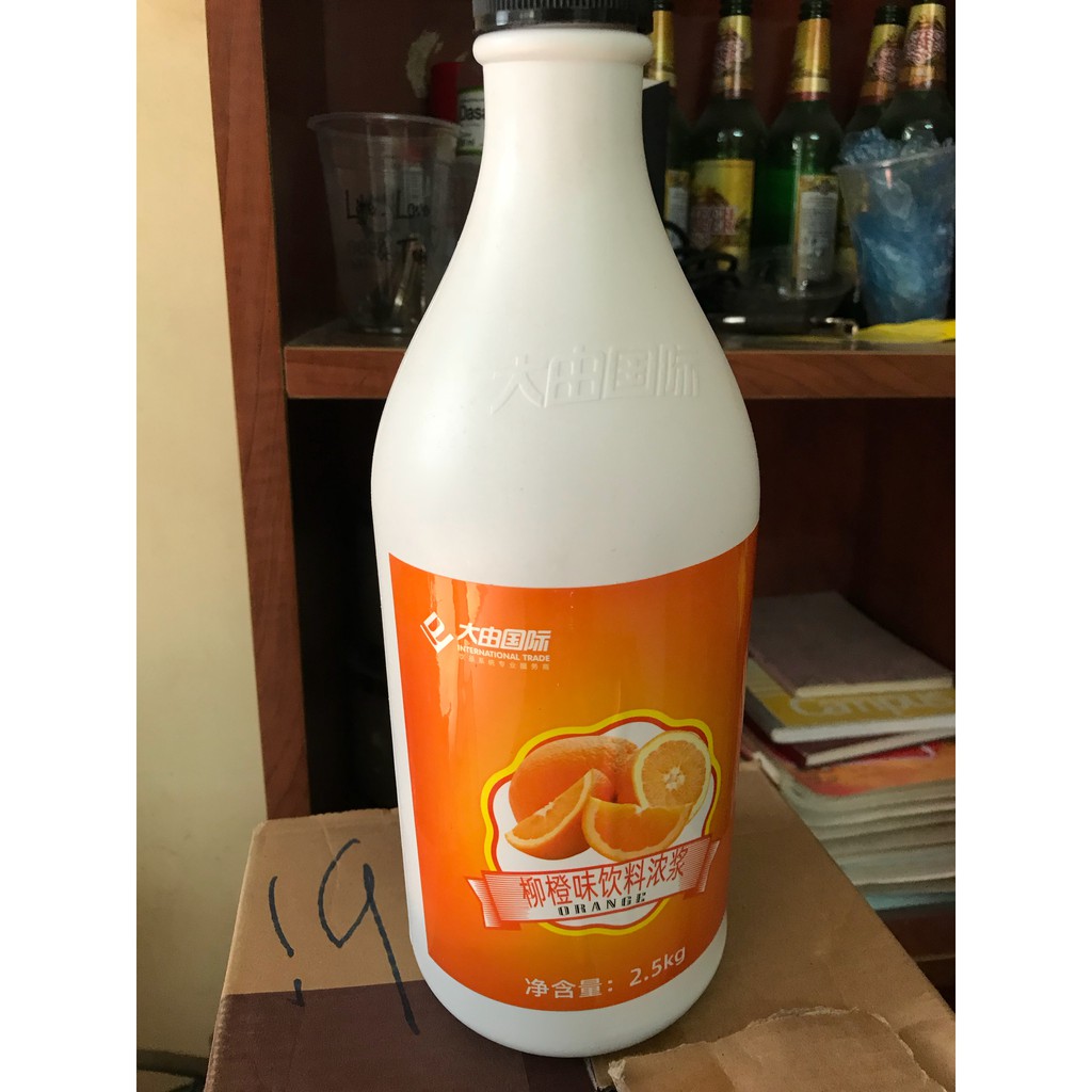 Siro Chai Trắng Quốc Tế 2.5kg - Pha Trà Chanh Chuẩn ngon