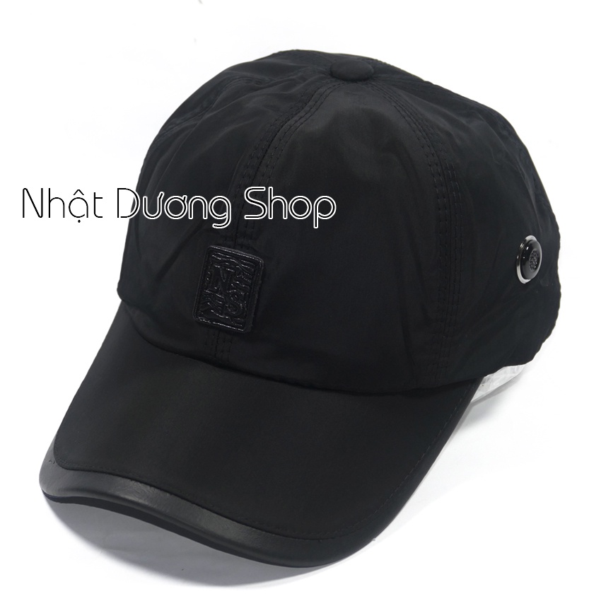 Nón kết dù logo chữ NS, sò to đẹp mắt - chất liệu vải dù thoáng mát phù hợp cho mọi người