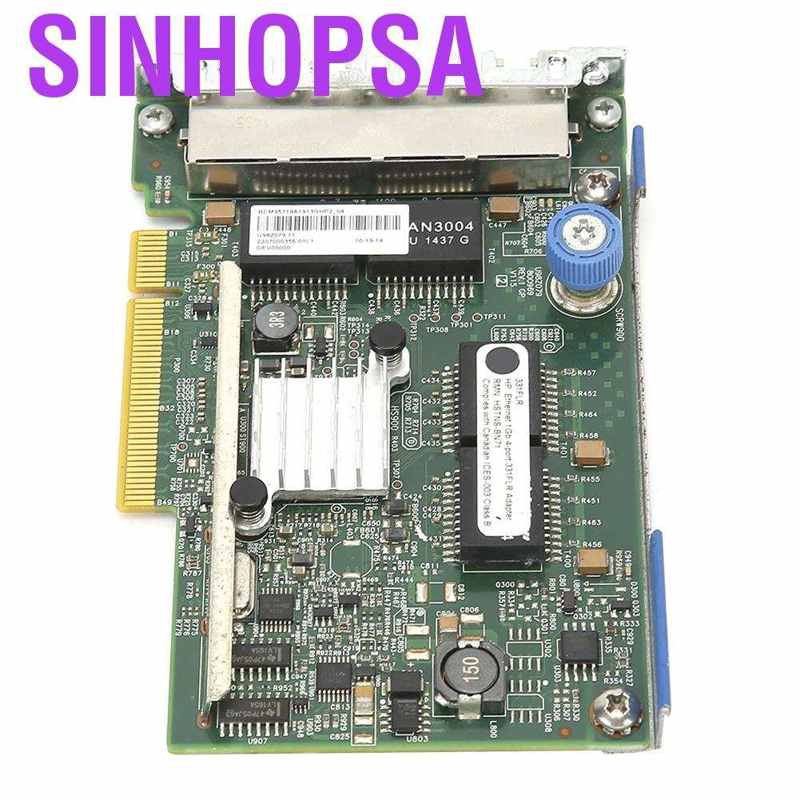 Sinhopsa 4‑Port Gigabit Network Card for HP Server Computer Accessories 331FLR Ethernet 1G | WebRaoVat - webraovat.net.vn