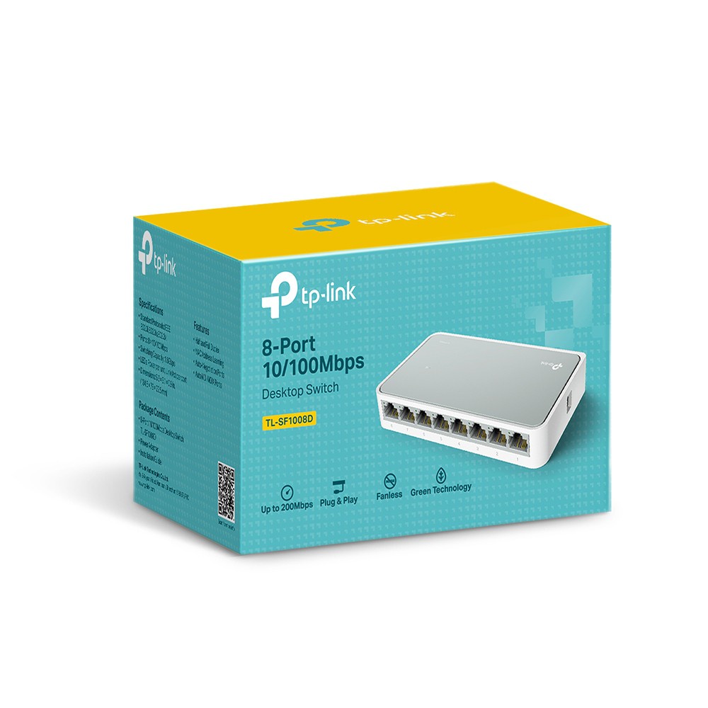 Bộ chia tín hiệu mạng TPLINK 8 port (8 cổng) 5.0 chính hãng