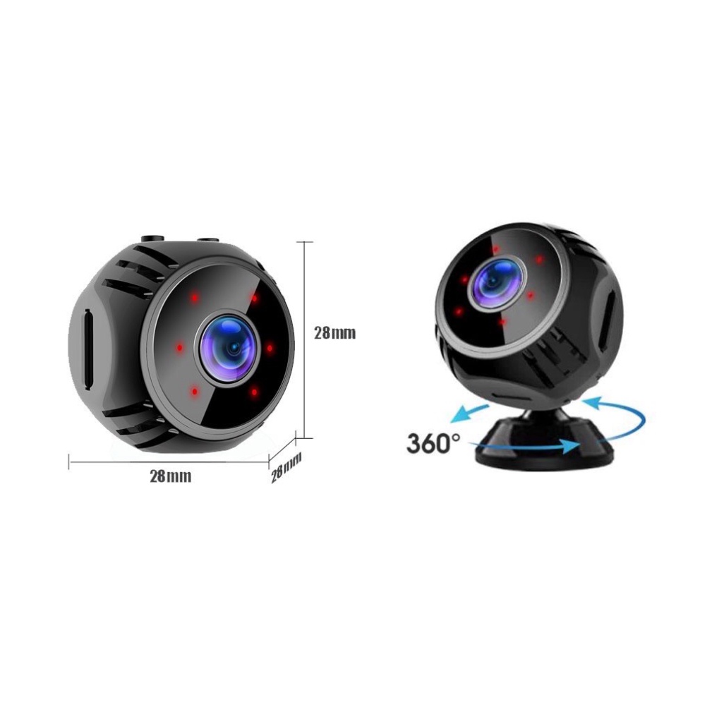 Camera an ninh giám sát hình ảnh sắc nét, Camera ip wifi 2 chế độ quay ban ngày - ban đêm tự động phát hiện chuyển động