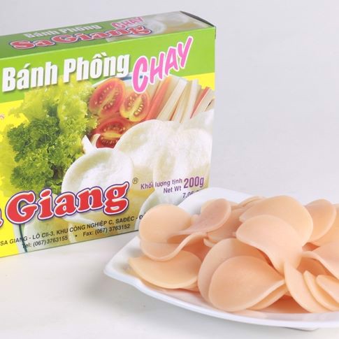 Bánh phồng chay Sa Giang 200g