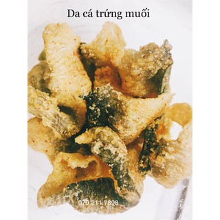 SNACK DA CÁ TRỨNG MUỐI GIÒN RỤM LOWCARB /DAS/ KETO