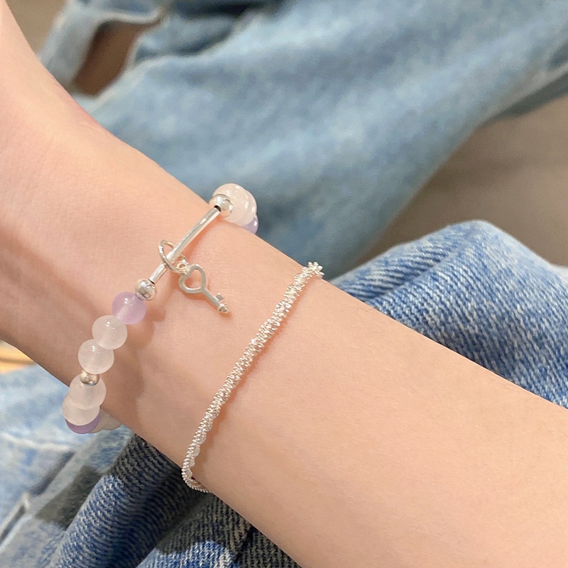 Vòng Tay Chuỗi Hạt Mặt Trăng Dễ Thương Thời Trang Mùa Hè 2022