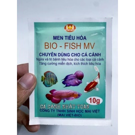GIÁ SỈ 10 gói men tiêu hóa Bio- Fish MV dùng cho cá cảnh thumbnail