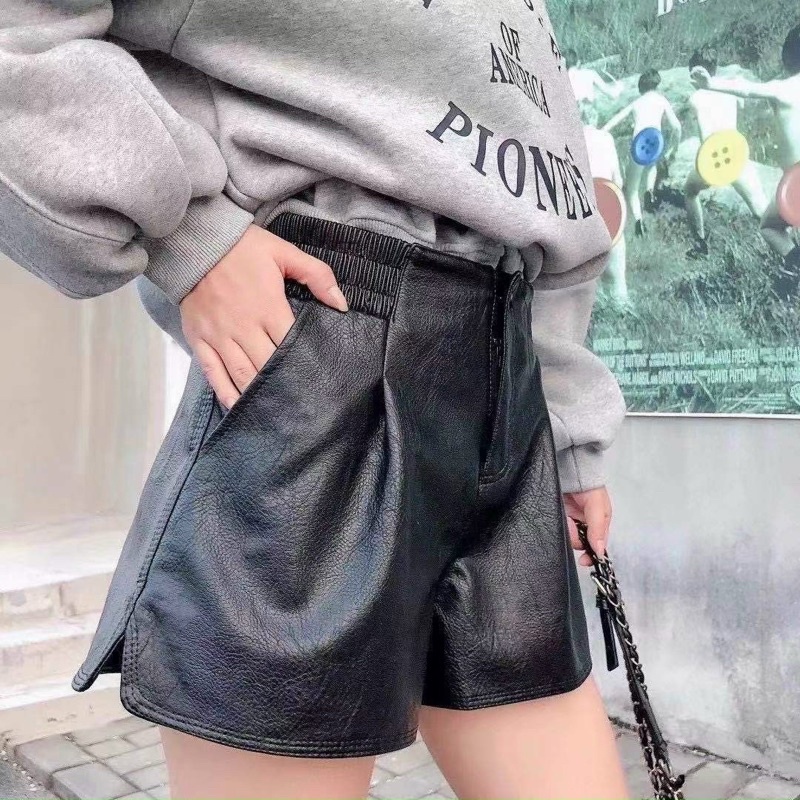 Quần Short Da Cạp Chun Quảng Châu