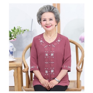 Áo cho người già/ Bộ đồ trung niên cho bà, mẹ và người lớn tuổi