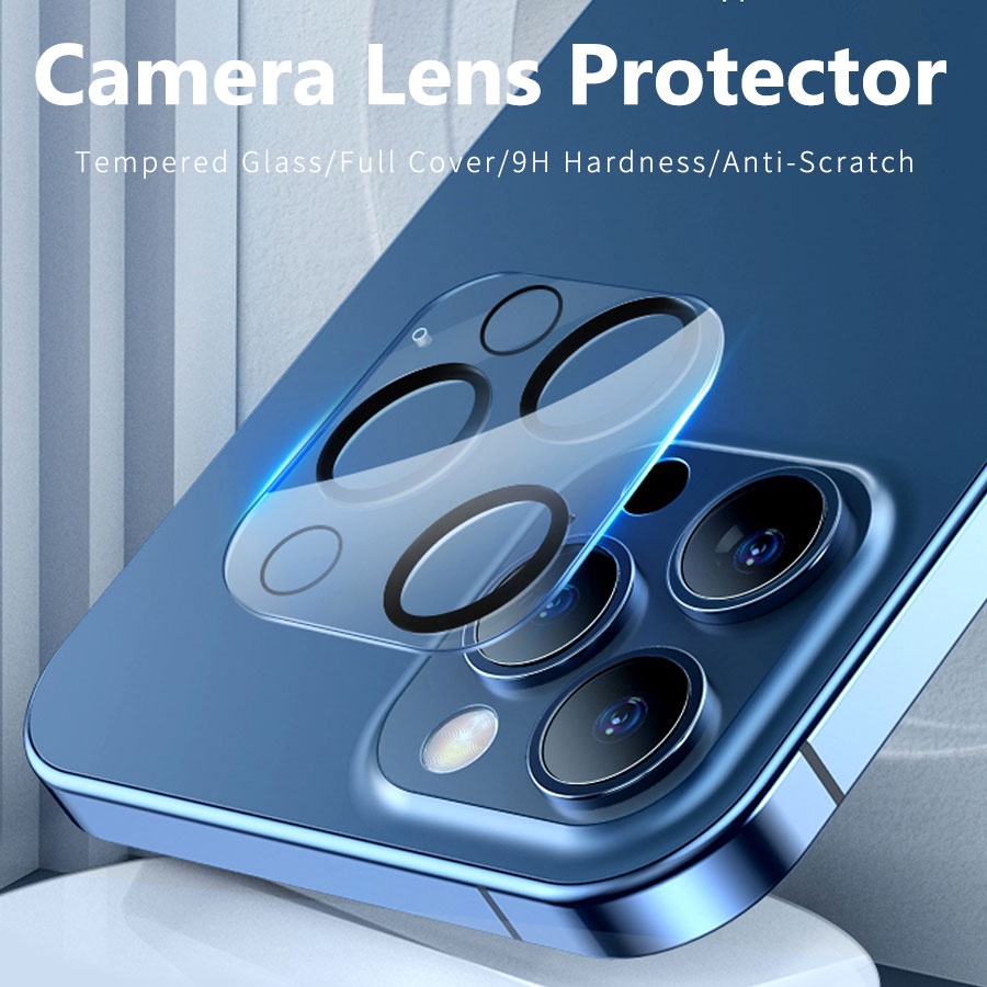 Kính Cường Lực Bảo Vệ Camera Điện Thoại For iPhone 15 14 13 12 11 Pro Max 12 13 mini 14 15 Plus
