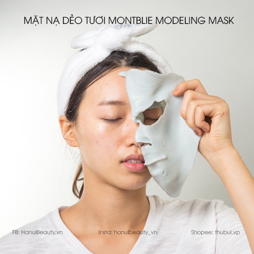 1KG Bột mặt nạ dẻo spa MONTBLIE Vivace Modeling Mask Hàn Quốc
