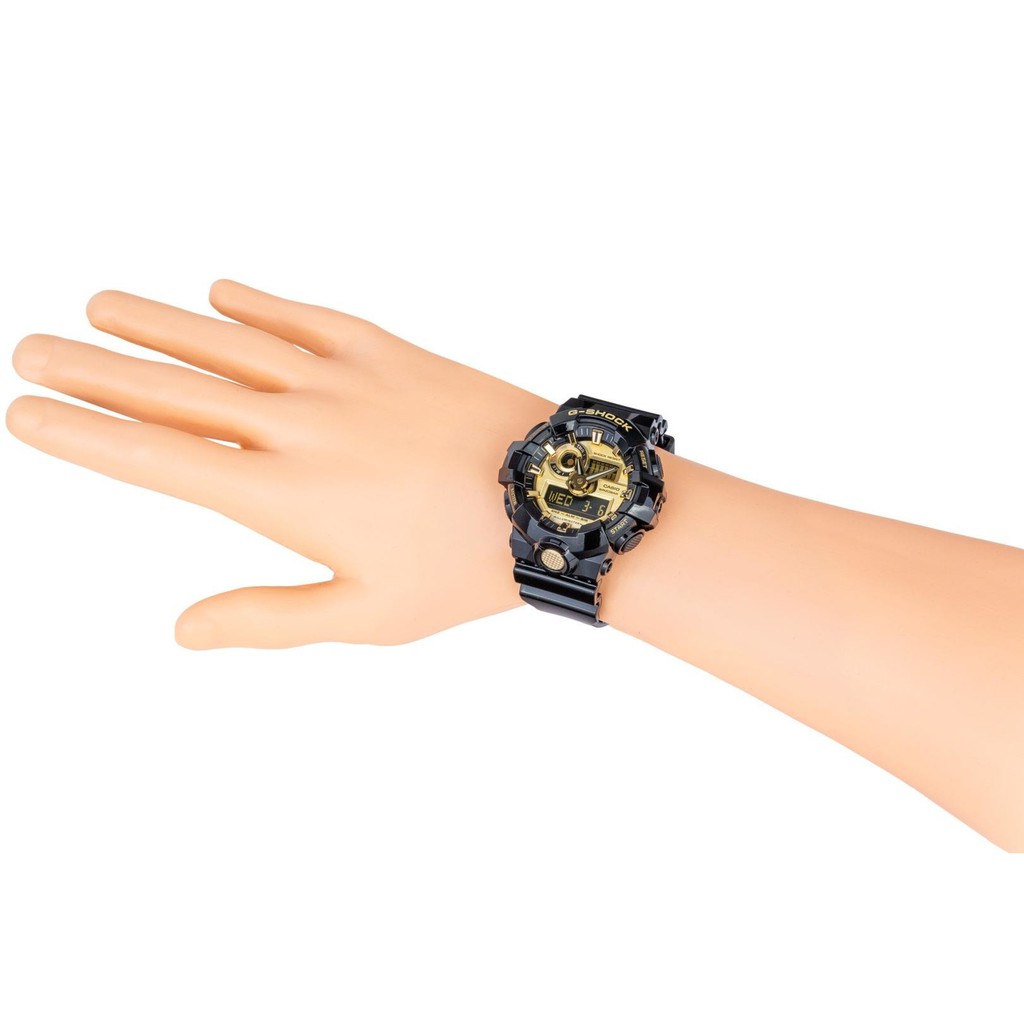 Đồng hồ thể thao nam nữ G-Shock GA-700GB-1A Full phụ kiện