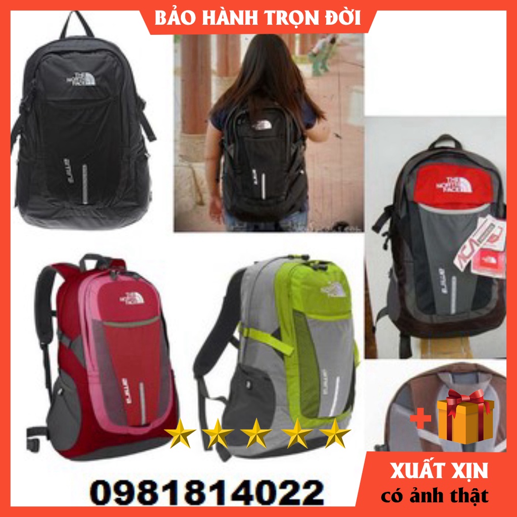 Balo du lịch đi học nam nữ thời trang The North Face Amira đựng vừa laptop 15 inch chống nược tốt