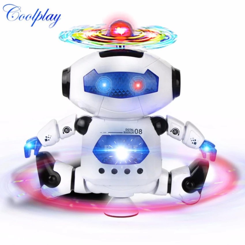 Đồ chơi Robot &quot;thông minh&quot; hát, nhảy, xoay 360 độ
