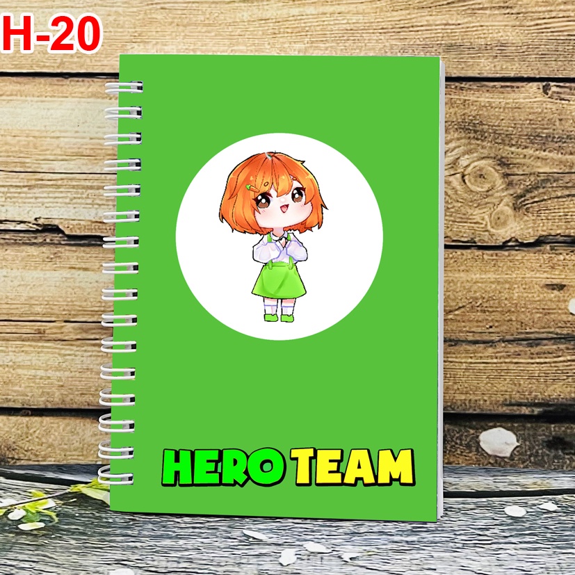 Sổ tay lò xo Hero Team (nhiều mẫu)