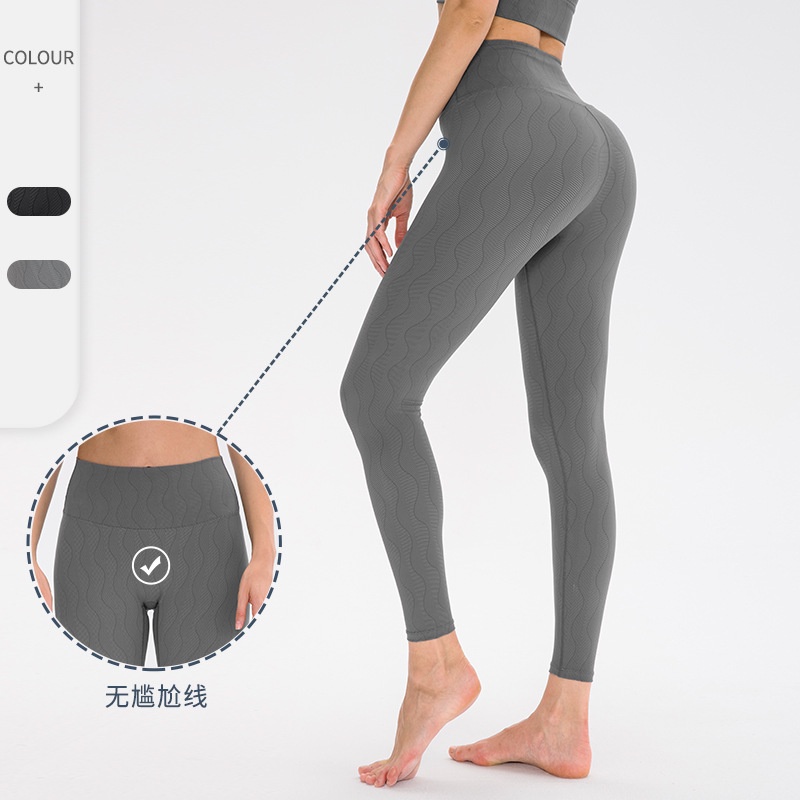 Quần Dài Thể Thao Hai Mặt Lưng Cao Dáng Ôm In Họa Tiết Thời Trang Mùa Hè 12360 Cho Nữ