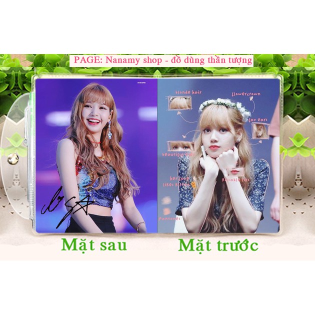 SỔ TAY BLACKPINK, LISA, JISOO, JENNIE, ROSE