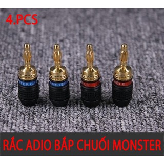 Bộ 4 Jack Bắp Chuối Cao Cấp MONSTER